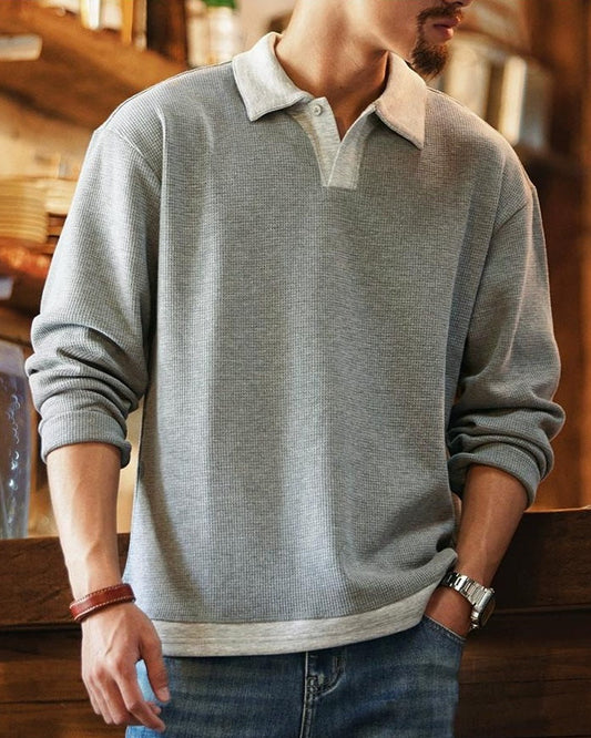 スパークス サーマルニットポロカラーシャツ 2320