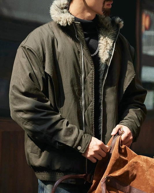 ケネバンクポート フェイクファーミリタリージャケット 2296