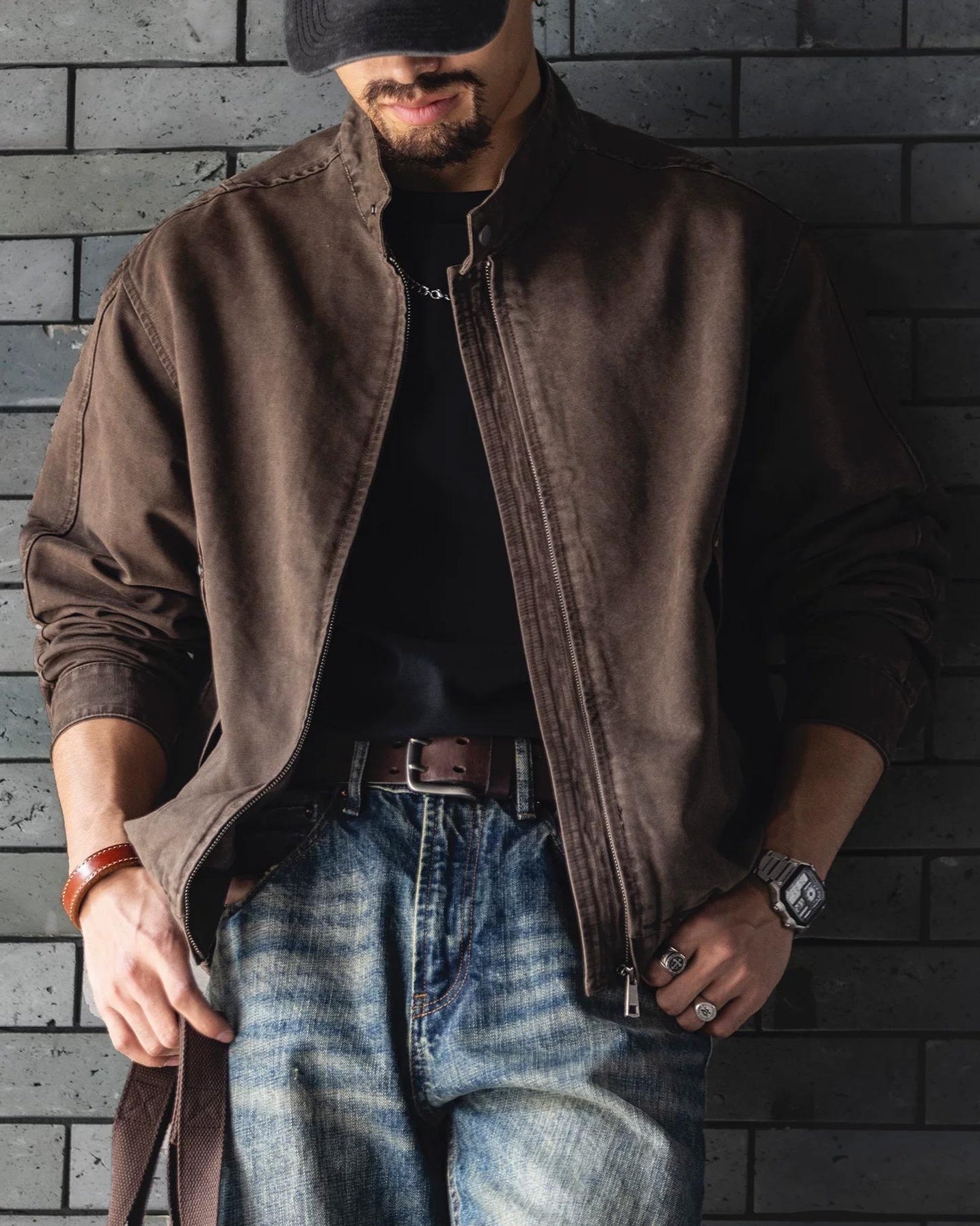 ブリストル スタンドカラーワークブルゾン 2490