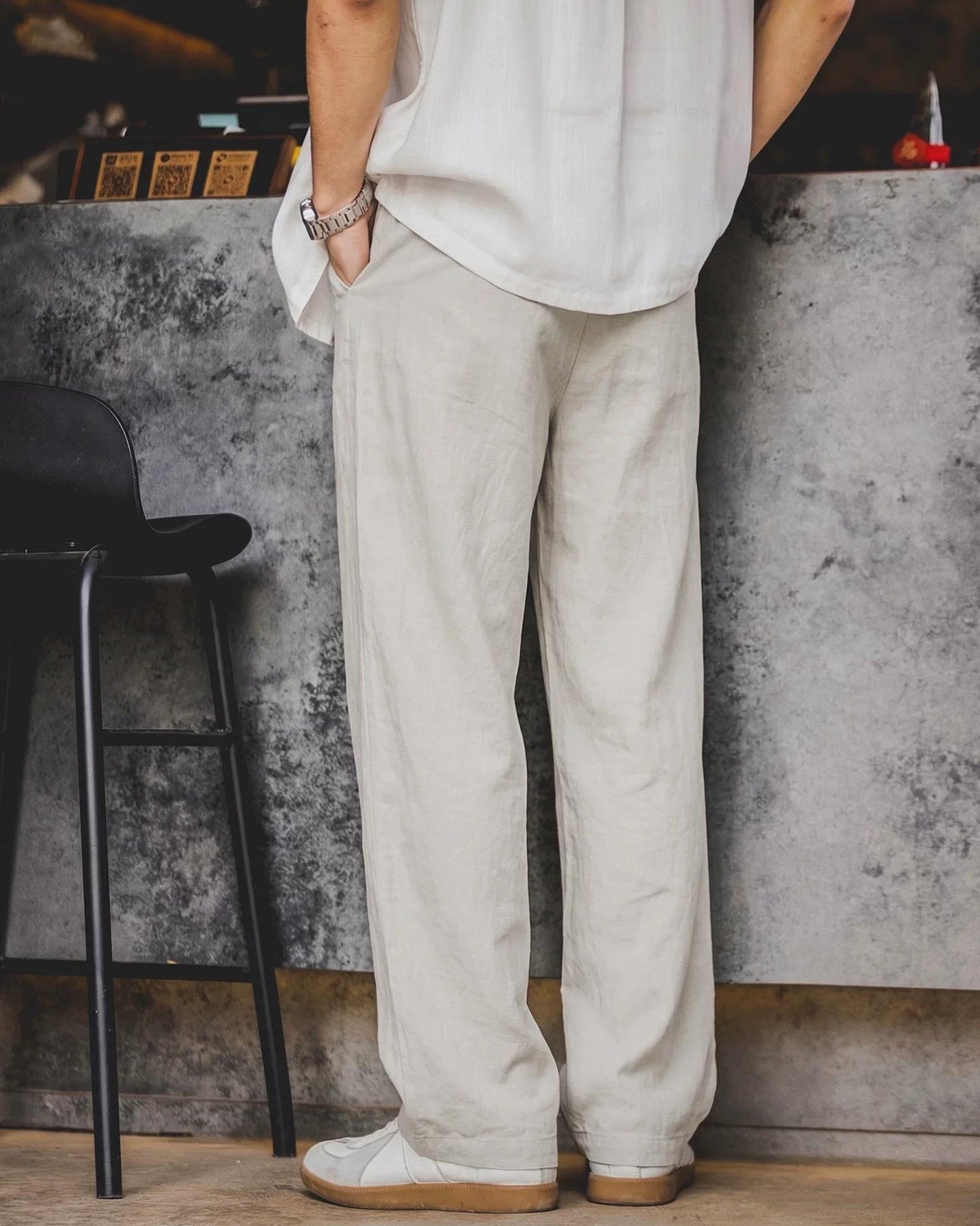 ブラドック ベルテッドワイドストレートパンツ 2578