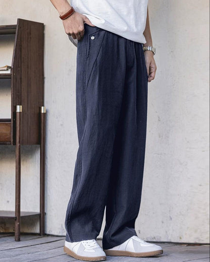 バーニー タックストレートテーパードワークパンツ 2540