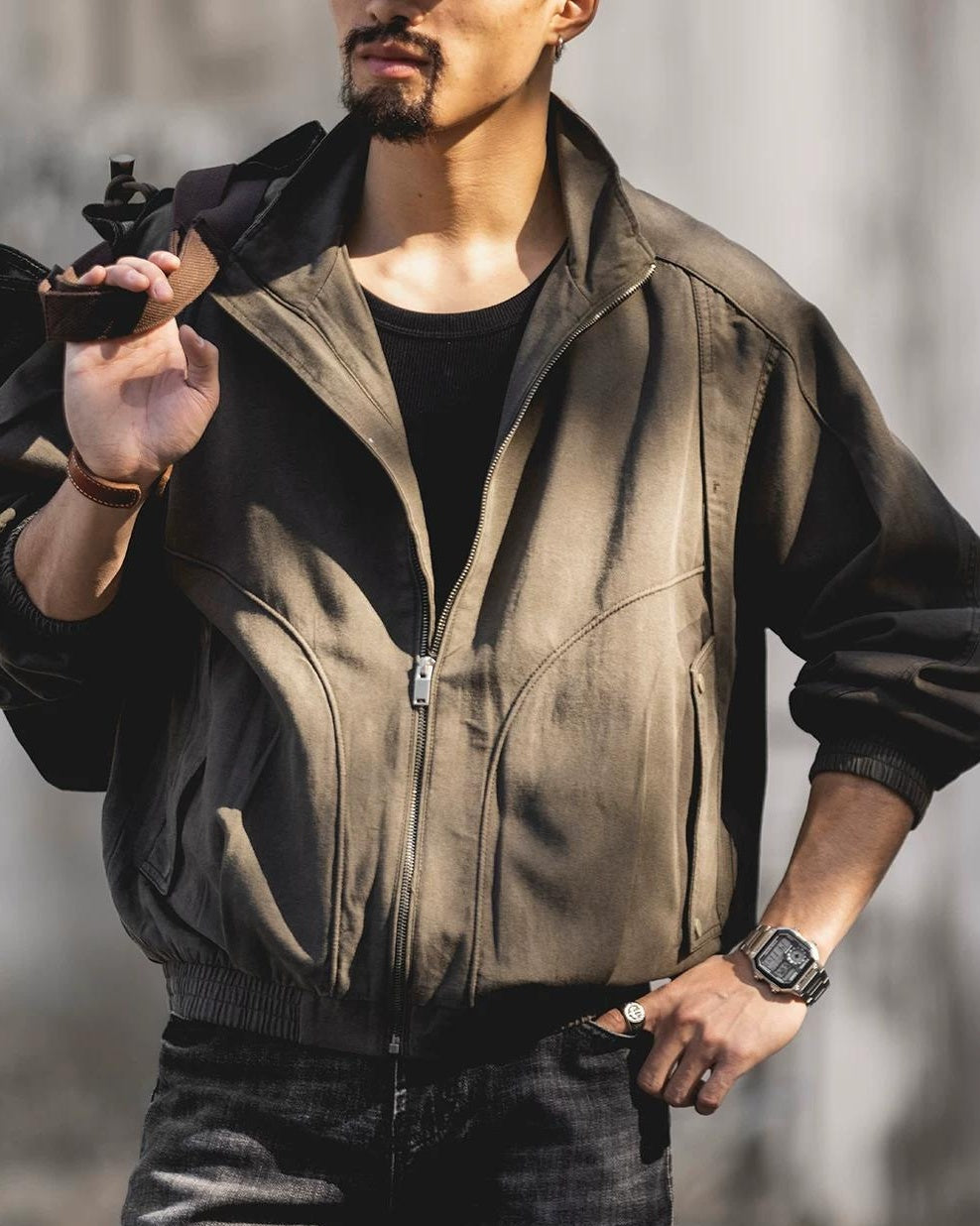 セブリング カーブヨークスタンドブルゾン 2496