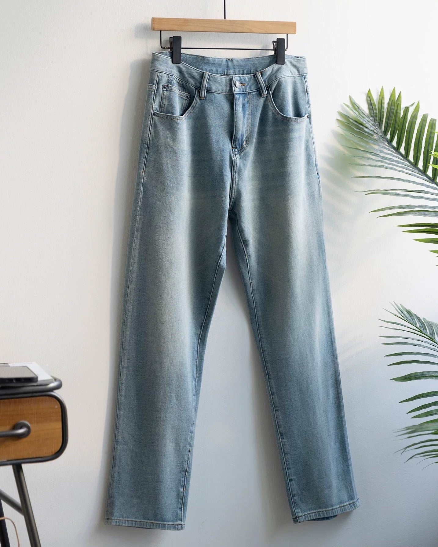 クックビル ルーズストレートデニムパンツ 2468