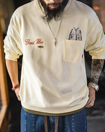 ブルーリッジ フィッシュギミックポケットロングスリーブ 2547