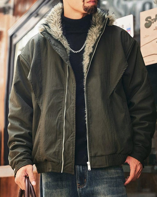 ケネバンクポート フェイクファーミリタリージャケット 2296