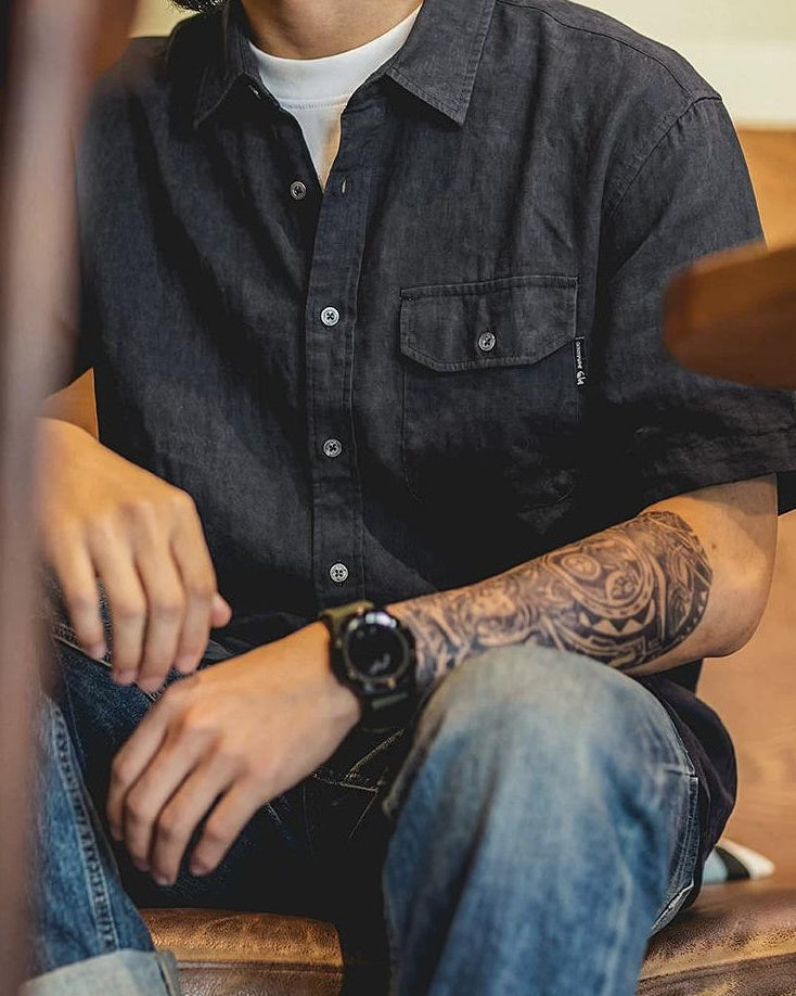 トゥクムカリ フラップポケットショートスリーブシャツ 2593