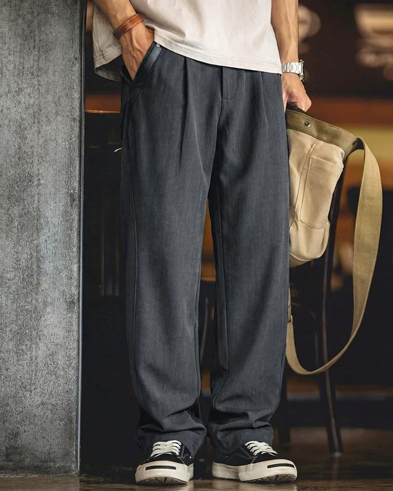 バンデラ ベーシックワイドストレートトラウザー 2595