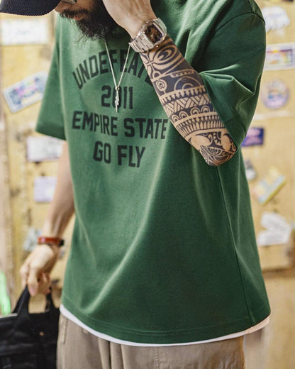 ウーンソケット マルチワッペンプリントTシャツ 2627