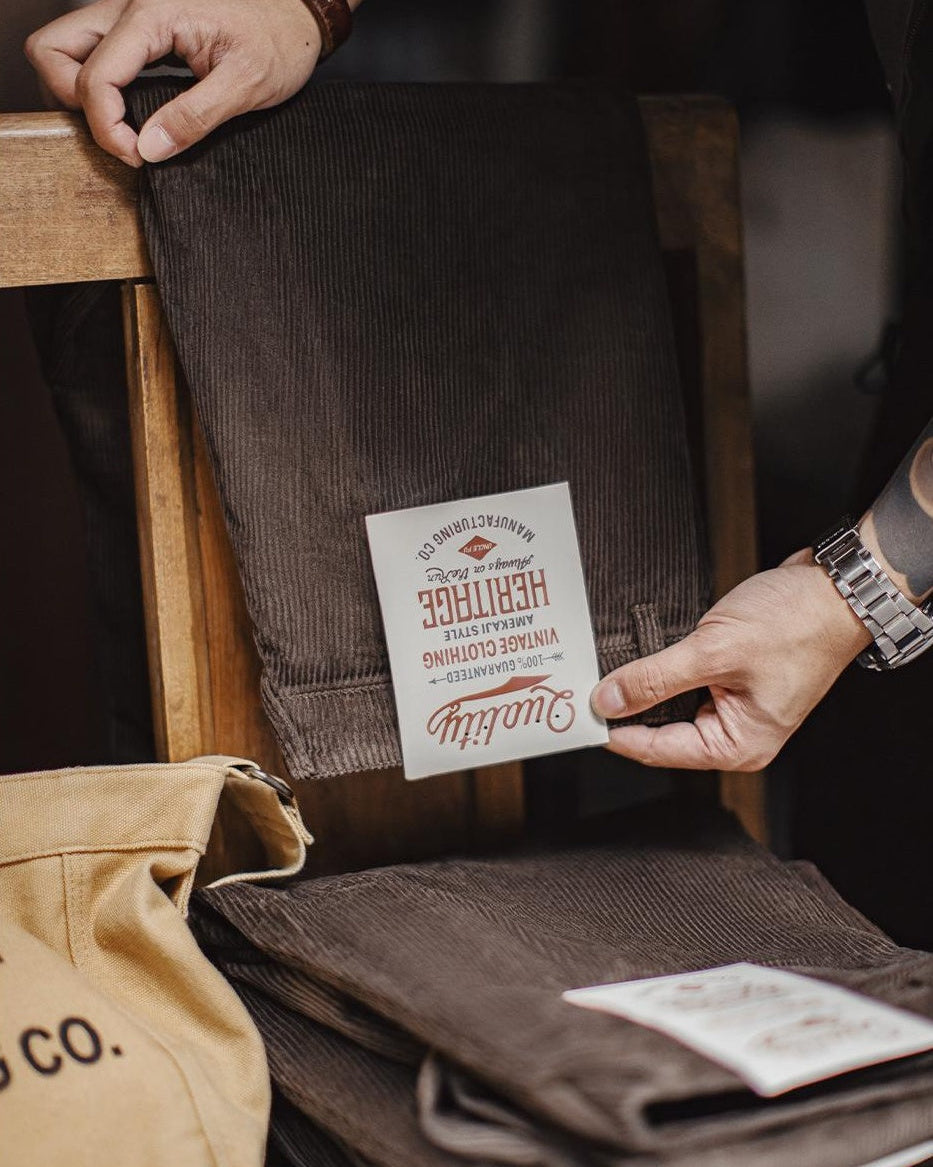 ビンガムトン ルーズフィットコーデュロイパンツ 2371