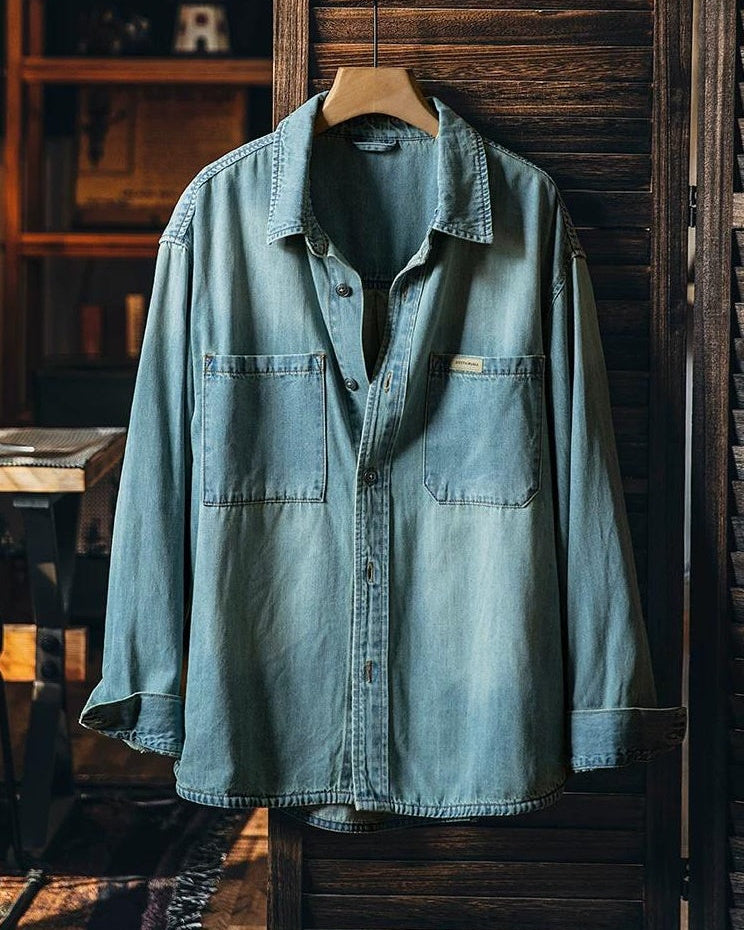 ハイポイント ライトフェードダブルポケットワークシャツ 2429