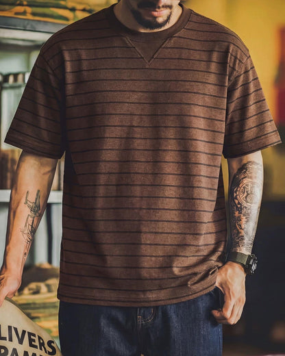 フリーポート ナローボーダークルーネックTシャツ 2654