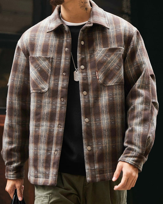 レブンワース  フランネルチェックシャツジャケット 2319