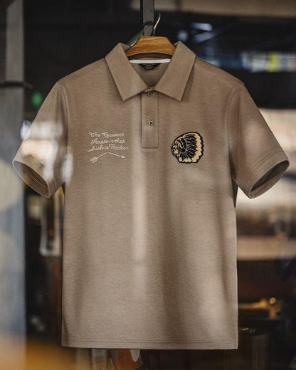 サルディス ネイティブエンブロイダリーポロ 2800