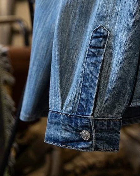 エンタープライズ ダブルポケットコントラストパネルシャツ 2421