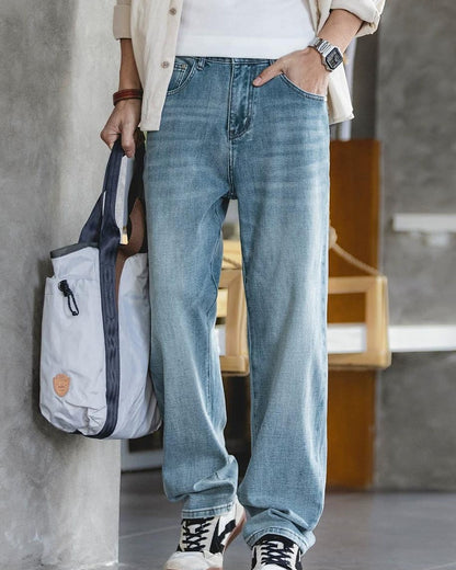 ユカイア ルーズストレートデニムパンツ 2498