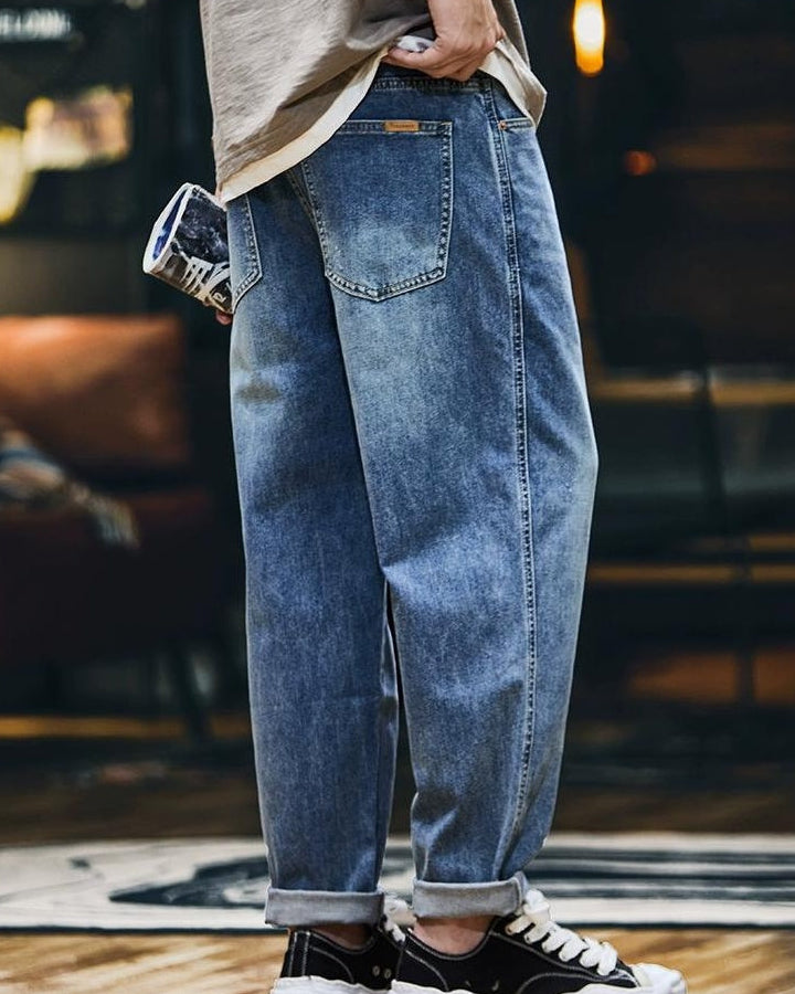 ゲーリー ルーズテーパードデニムパンツ 2343