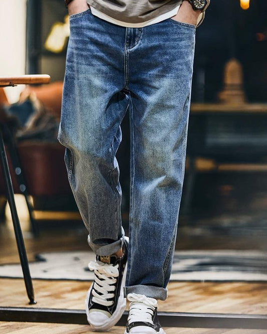 ゲーリー ルーズテーパードデニムパンツ 2343