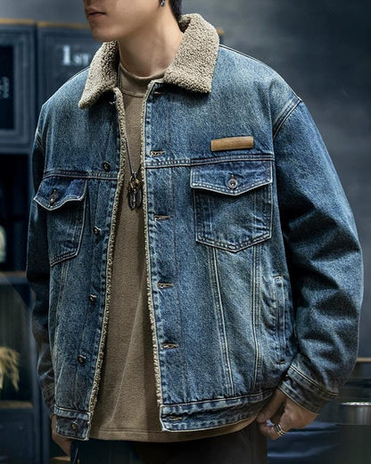 ロズウェル 裏ボアワークデニムジャケット 2353