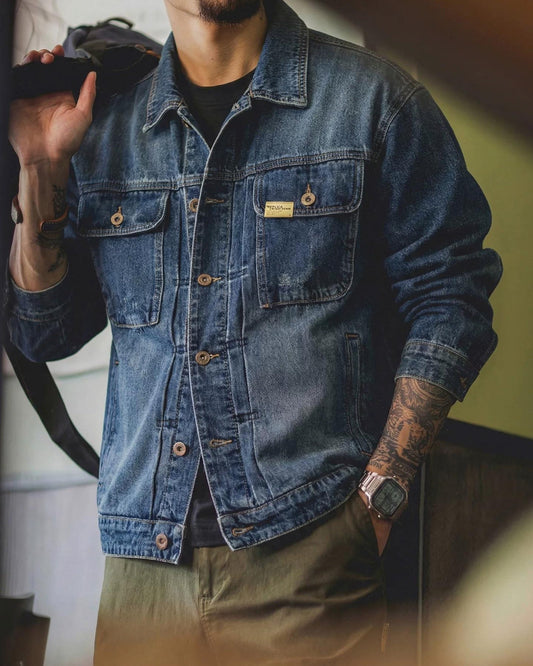 ステートカレッジ ヘビーウェイトデニムジャケット 2561