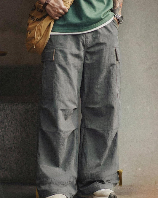 ロックポート オーバーサイズパラシュートパンツ 2569