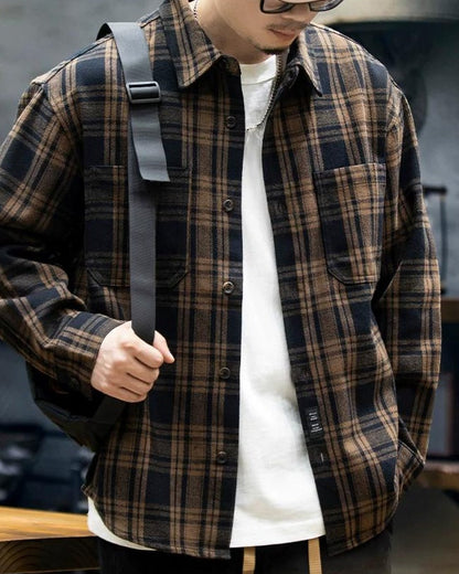 フレデリック レトロチェックフランネルシャツ 2362