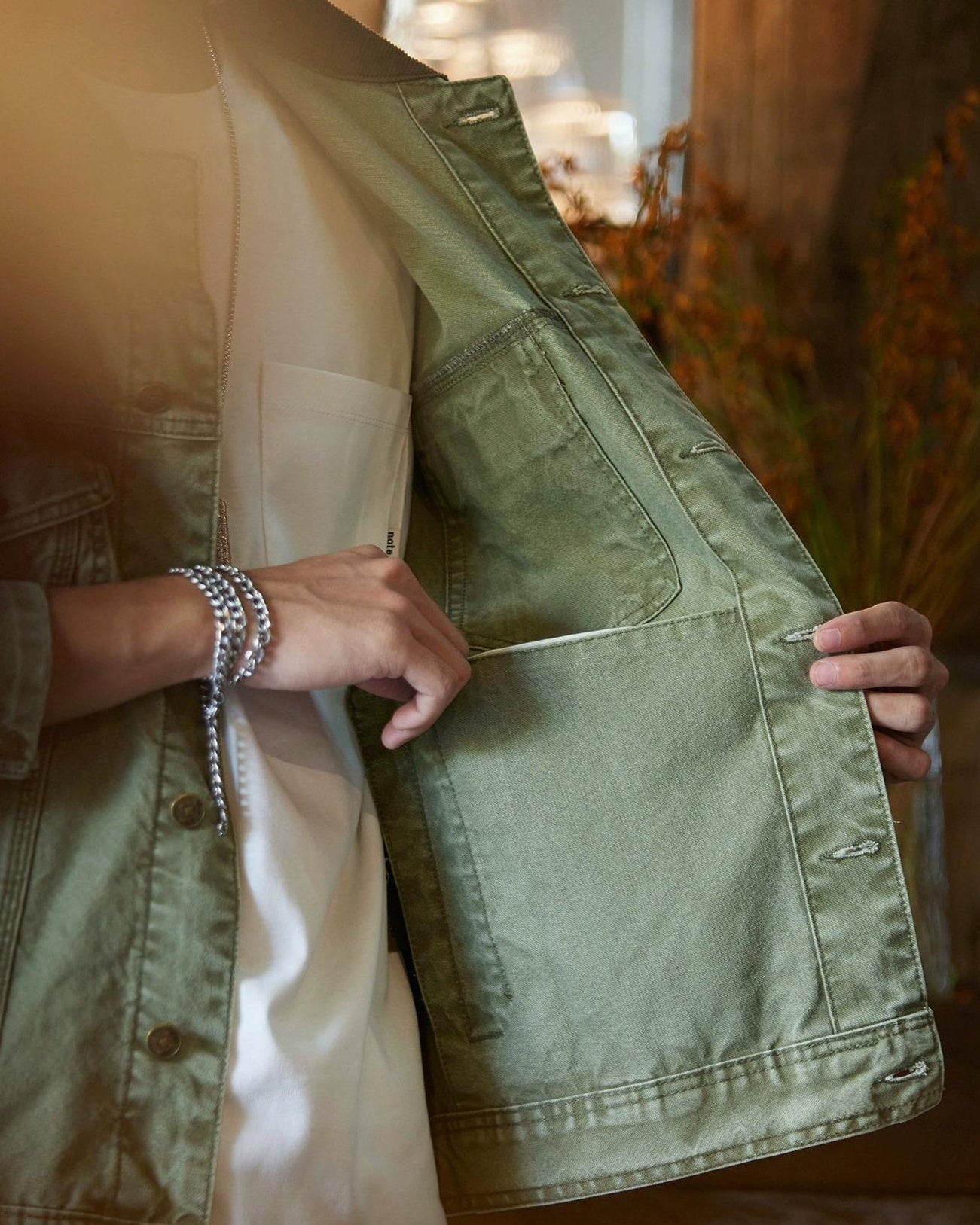 トピーカ コーデュロイ襟トラッカージャケット 2337