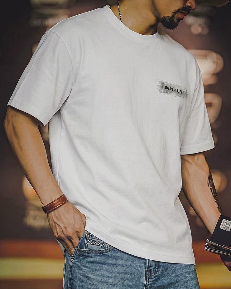 ポールディング ワンポイントボックスロゴTシャツ 2708