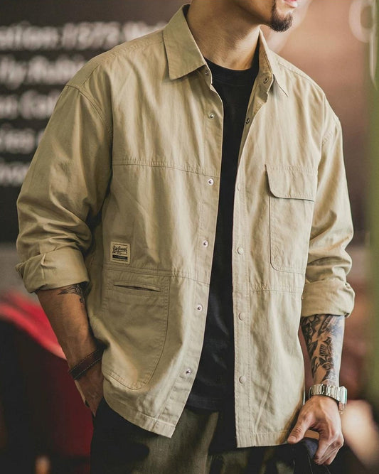 エディストビーチ ヘビーウェイトフィールドワークシャツ 2555