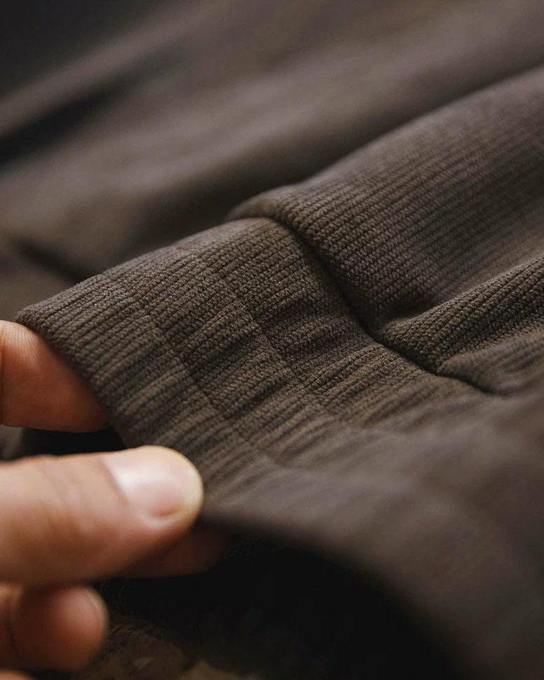 イサクア ファーカラーコーデュロイジャケット 2386