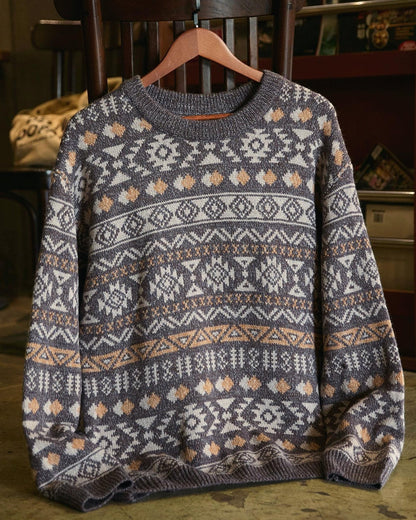 カムデン クルーネックジャカードニットセーター 2295