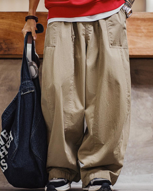 グリーンビル ミリタリードロストオーバーワイドパンツ 2544