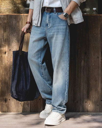 コッツェビュー ウォッシュドワイド5ポケットデニムパンツ 2504