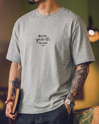 ハビランド レタードバックプリントTシャツ 2709