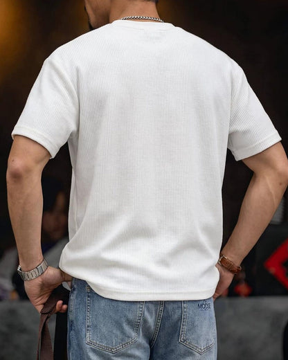 ベントンハーバー リバースシームテクスチャーTシャツ 2649