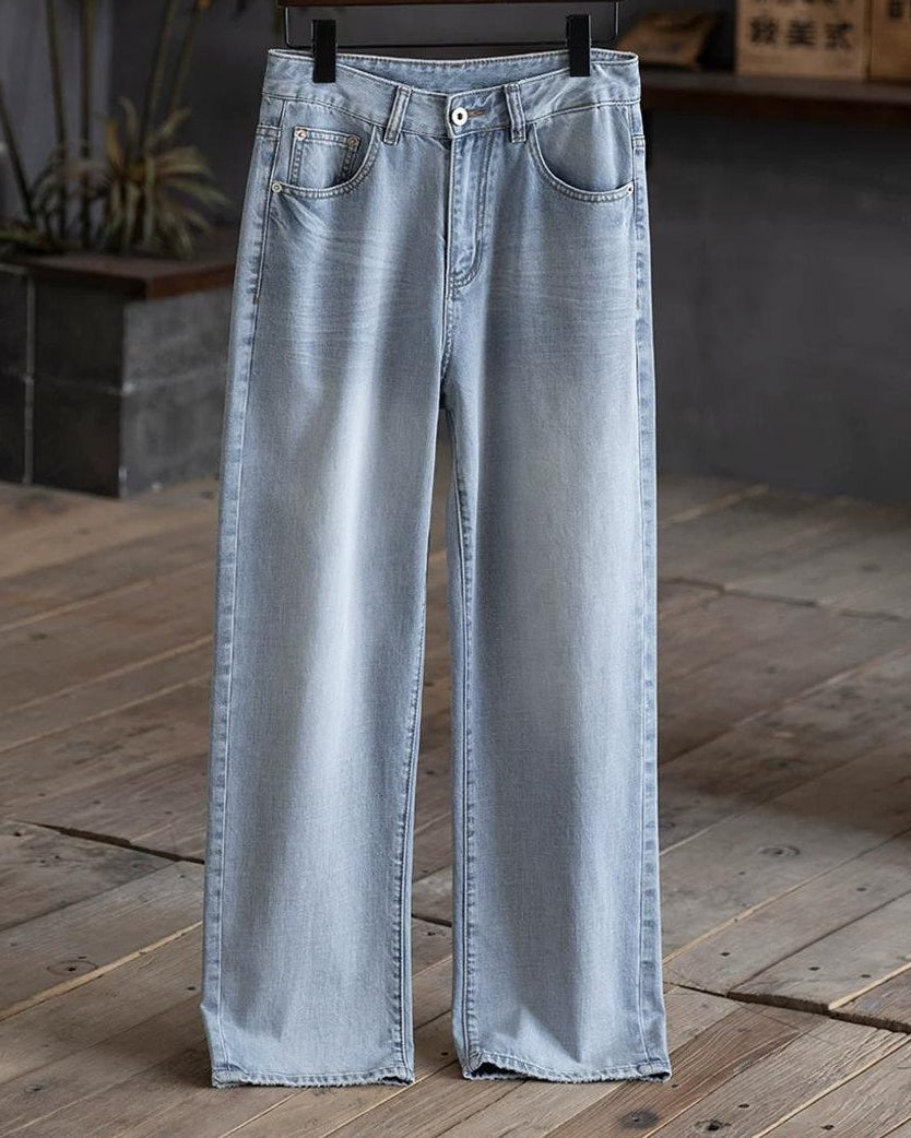 キナイ ワイドストレート5ポケットパンツ 2502