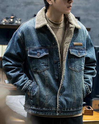 ロズウェル 裏ボアワークデニムジャケット 2353