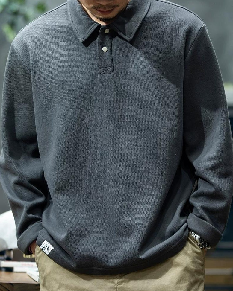 ポールズボー ルーズポロスウェット 2516