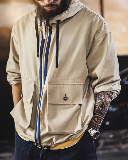 セバストポル ラインジップルーズパーカー 2508