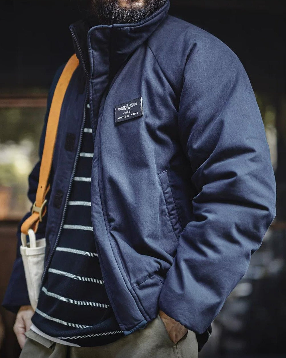 オーエンズボロ ラグランハイネックボマージャケット 2416