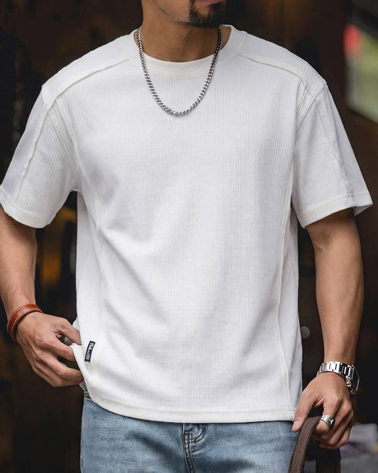 ベントンハーバー リバースシームテクスチャーTシャツ 2649