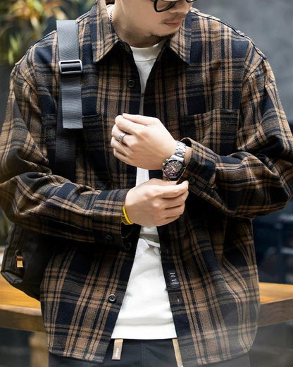 フレデリック レトロチェックフランネルシャツ 2362