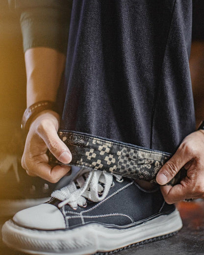 マイノット ロールアップワイドジーンズ 2452