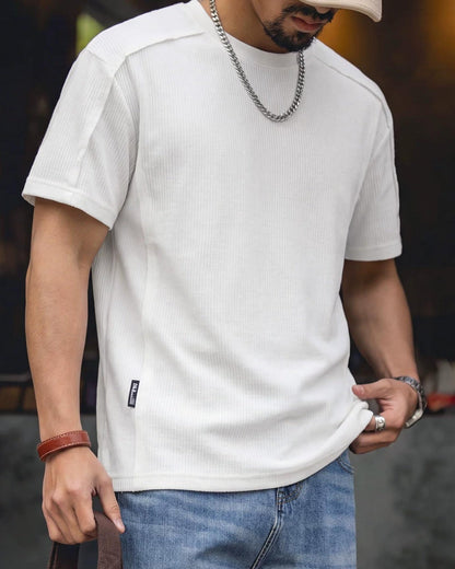 ベントンハーバー リバースシームテクスチャーTシャツ 2649