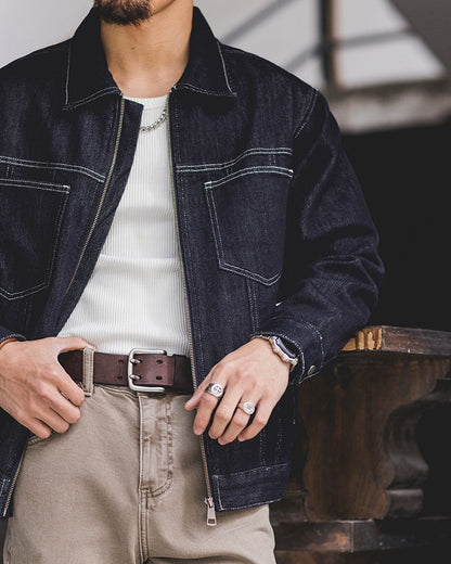 ラトランド スプレッドカラーフロントジップワークジャケット 2488