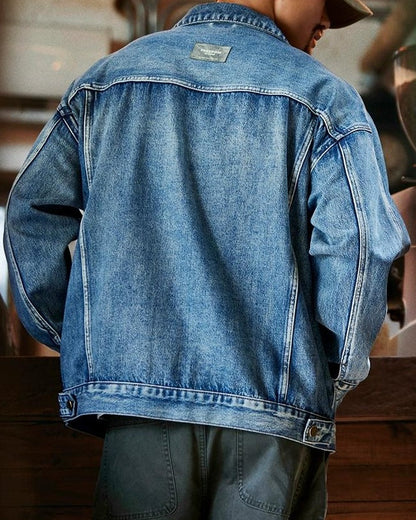 イーニッド ウォッシュドジップアップデニムジャケット 2335
