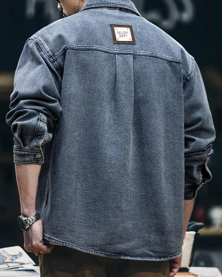 ティフトン シェブロンリベットワークシャツ 2423