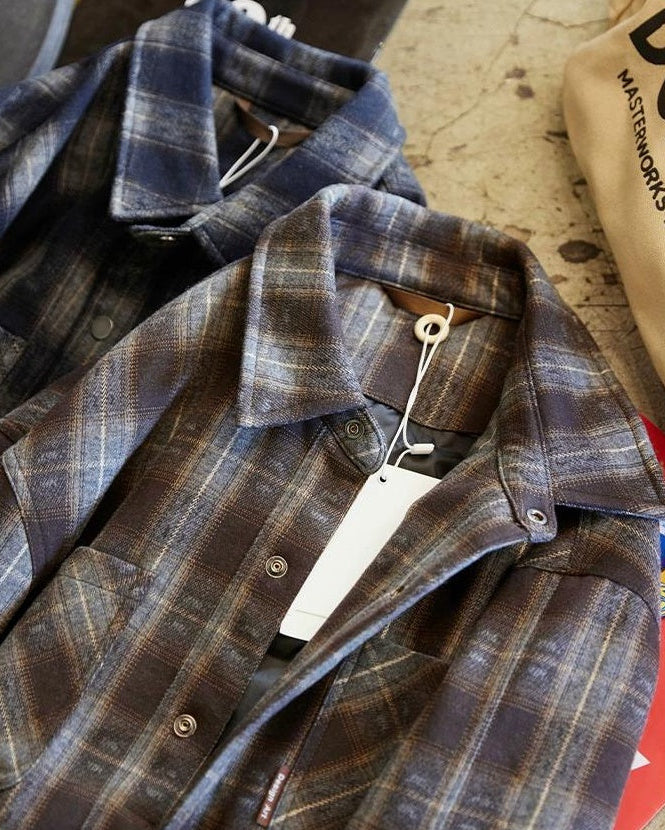 レブンワース  フランネルチェックシャツジャケット 2319