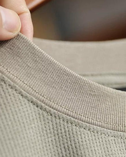 ロンセバート ラグランスリーブテクスチャーTシャツ 2764