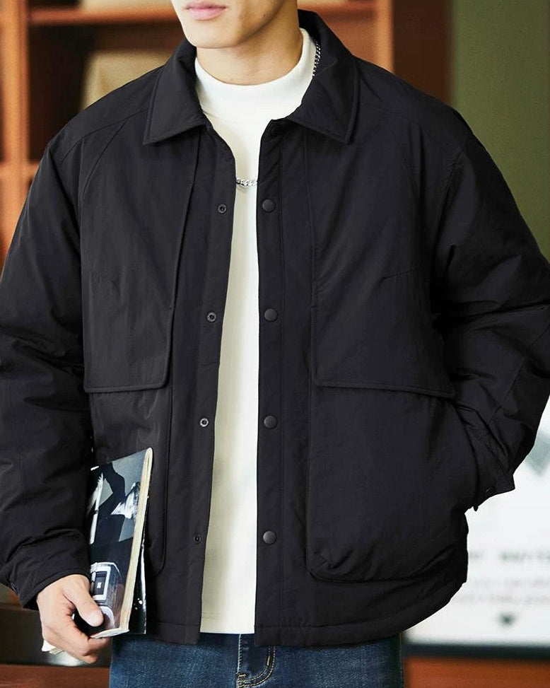 デラノ レギュラーカラーダウンブルゾン 2384