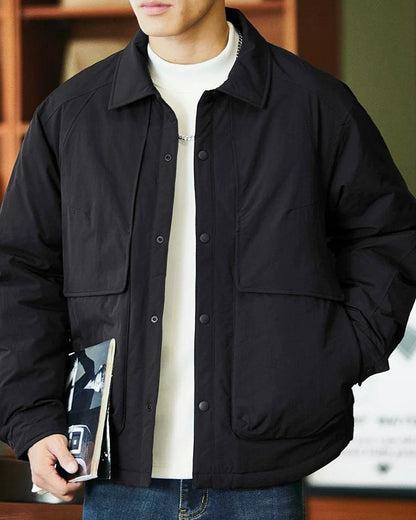 デラノ レギュラーカラーダウンブルゾン 2384